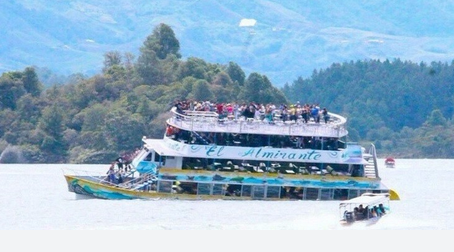 جنوح سفينة تقل ألاف السياح قبالة الدومينيكان
