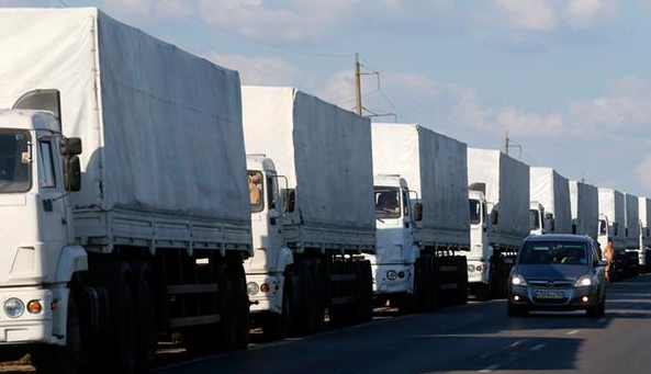 روسيا تعلن تقديم 100 طن من المساعدات الإنسانية للأوكرانيين في خراكوف