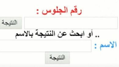 مصر: نتيجة الصف الثاني الاعدادي برقم الجلوس 2022