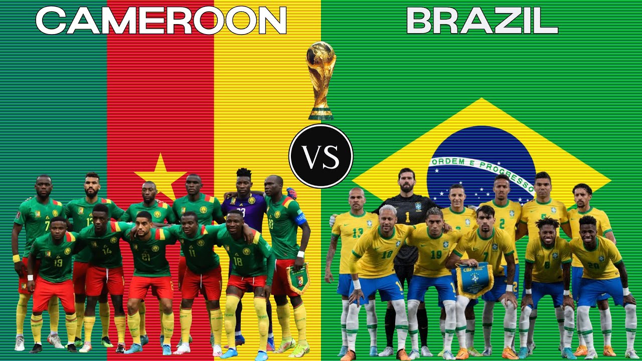 الكاميرون ضد البرازيل